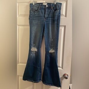 BKE Parker Flare Distressed Jeans